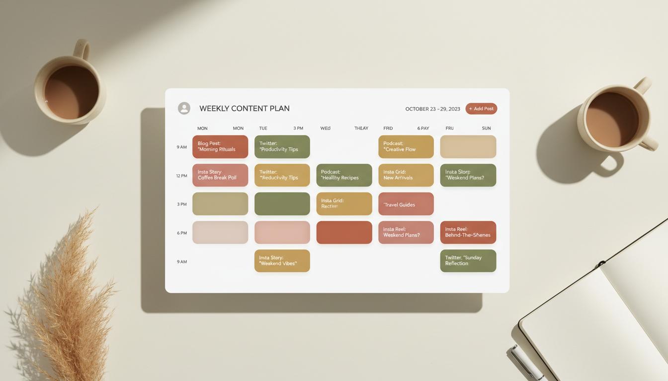 Schedule calendar