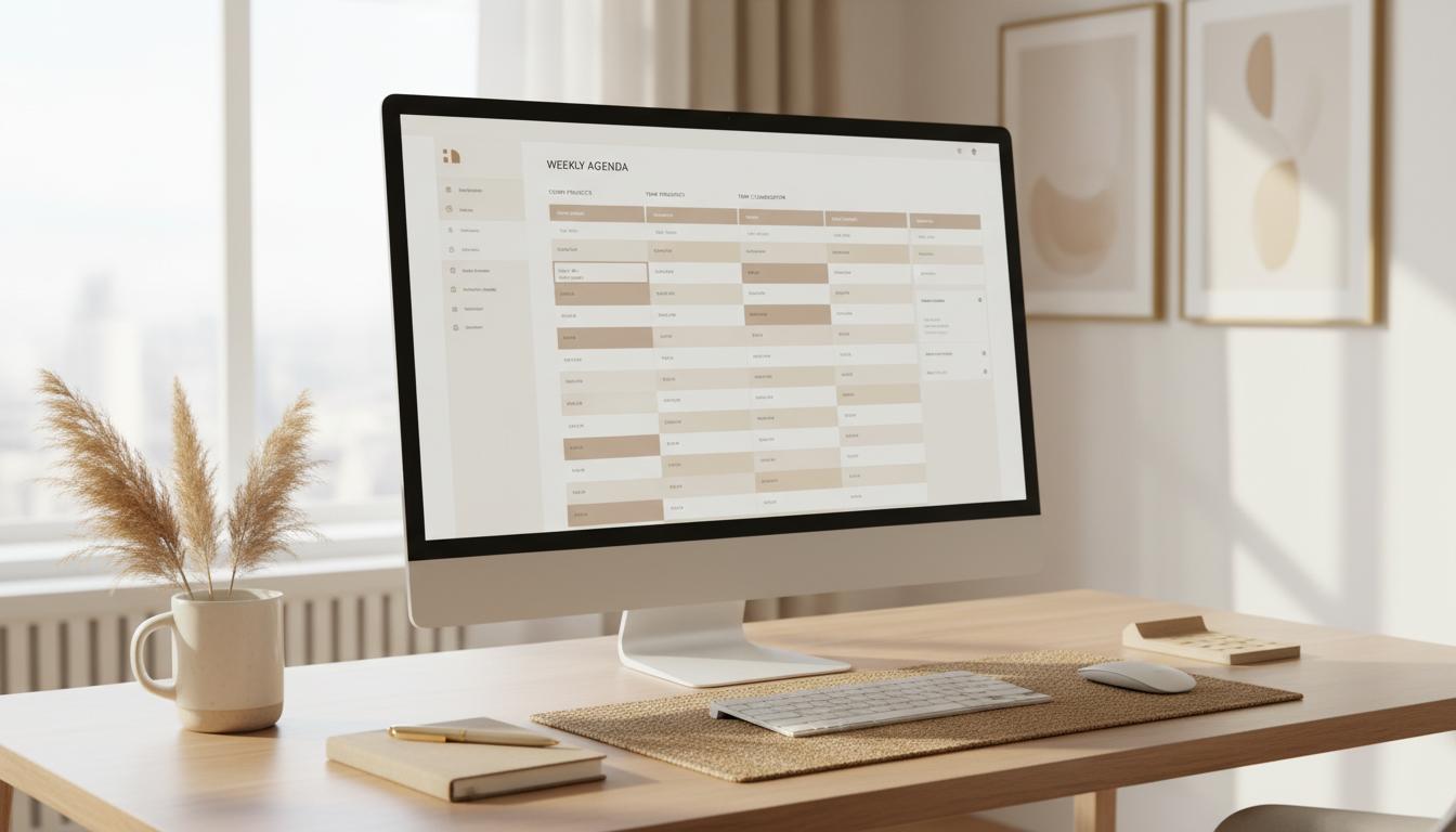 Scheduling dashboard